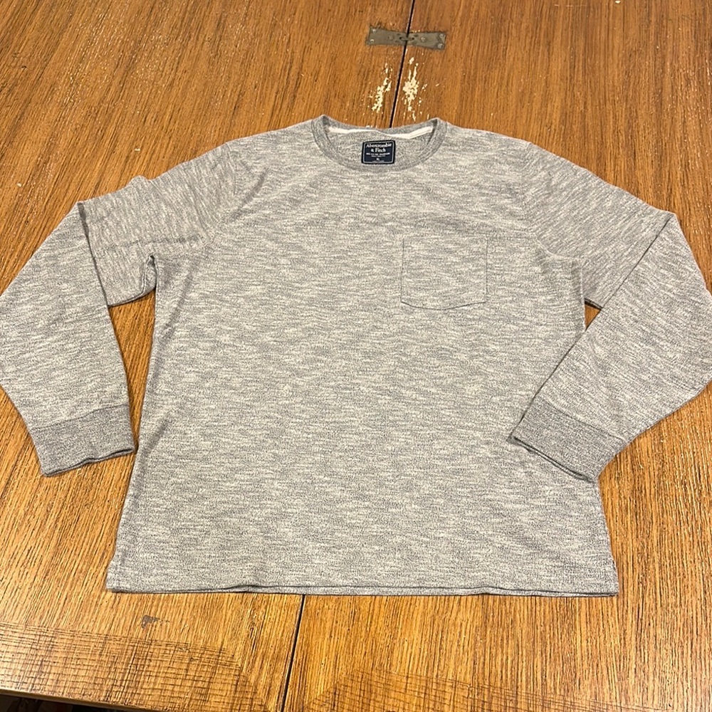 ABERCROMBIE AND FITCH Men’s Pocket Long Sleeves Shirt